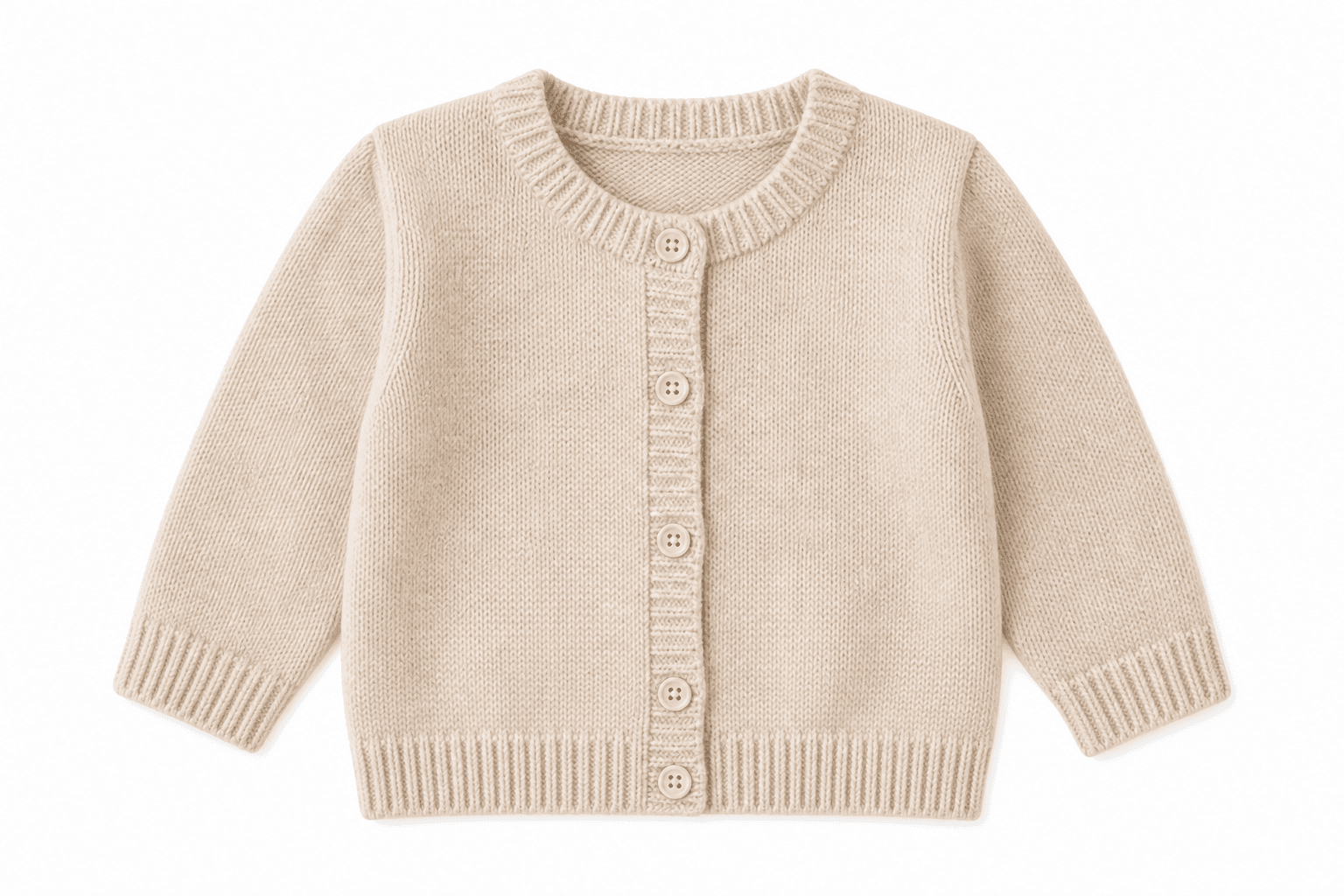Tiny Terrace Button Cardigans, 4-Piece Size Pack